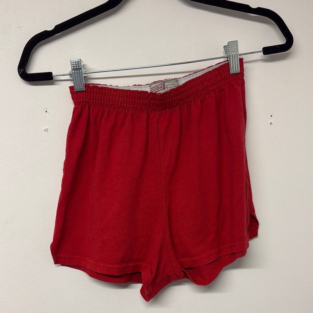 Vintage Soffe Red Athletic Shorts size small Y2K